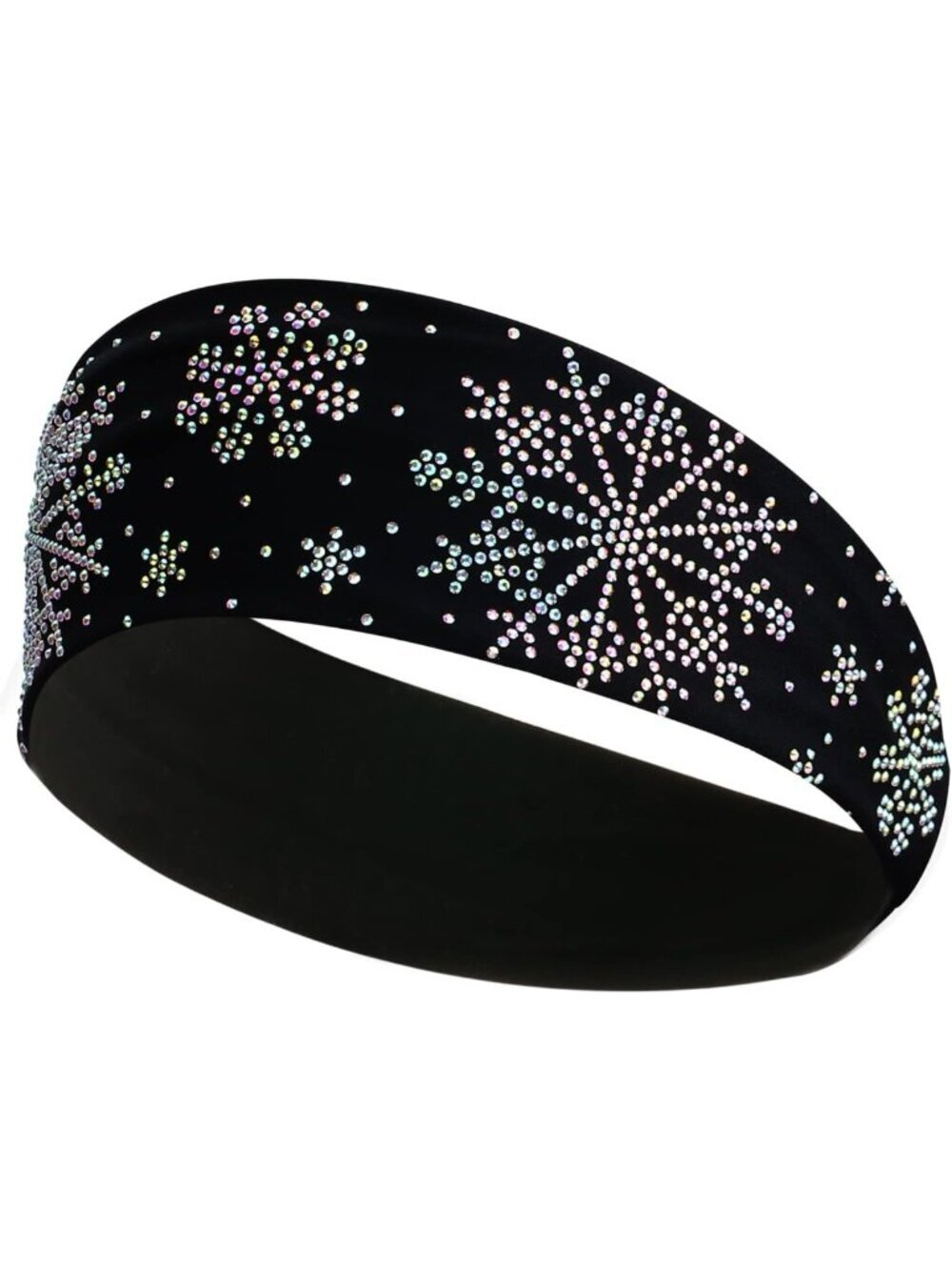 Trendy Snowflake Rhinestone Headbands for Women - Stylish Activewear & Yoga